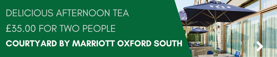 Afternoon Tea at Courtyard by Marriott Oxford South